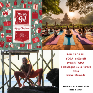 Carte cadeau cours yoga collectif